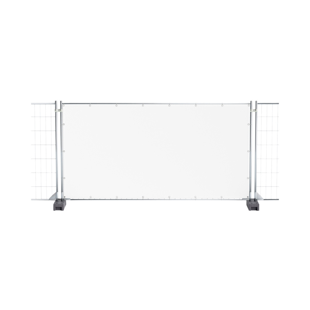 Bauzaunplanen - 1,76 m x 3,41 m, 150 g/m²